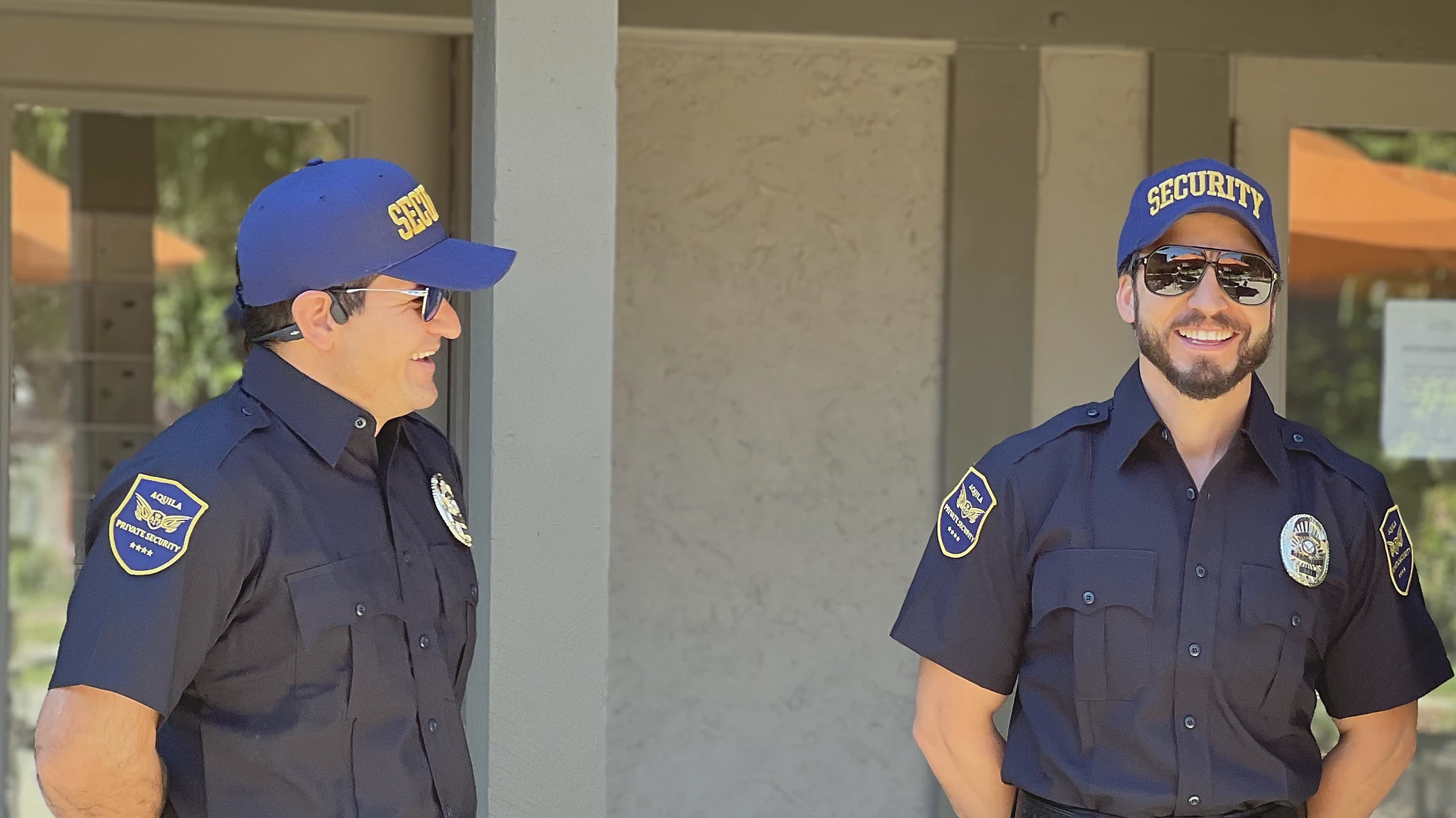 Aquila Private Security officers in professional uniform